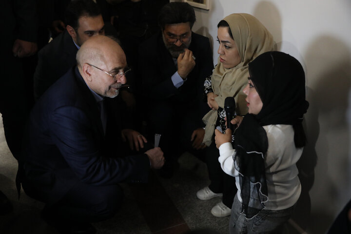 بازدید دکتر قالیباف از نمایشگاه همام