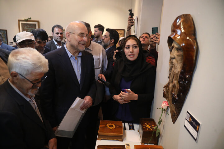 بازدید دکتر قالیباف از نمایشگاه همام