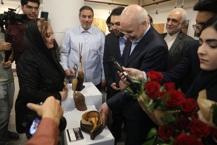 بازدید دکتر قالیباف از نمایشگاه همام