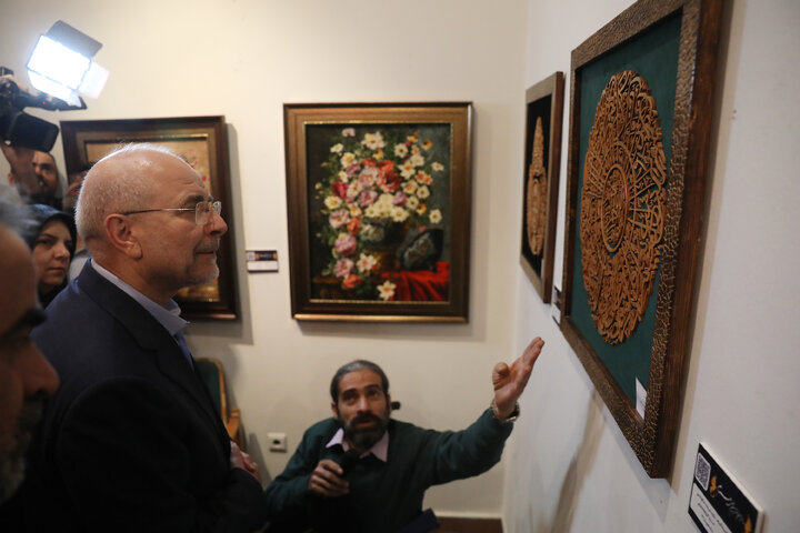 بازدید دکتر قالیباف از نمایشگاه همام