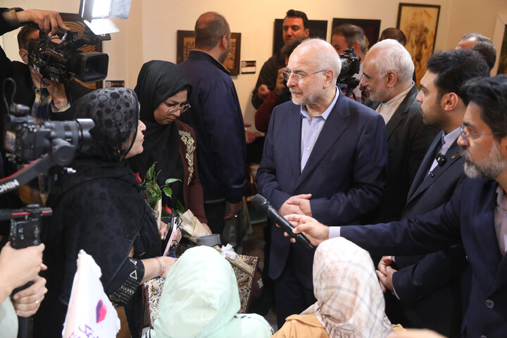 بازدید دکتر قالیباف از نمایشگاه همام