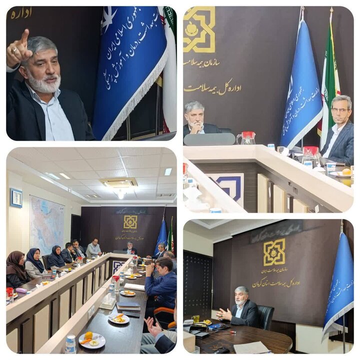 بازدید دوستعلی از اداره کل بیمه سلامت کرمان ؛ مردم باید از خدمات گسترده این سازمان مطلع باشند