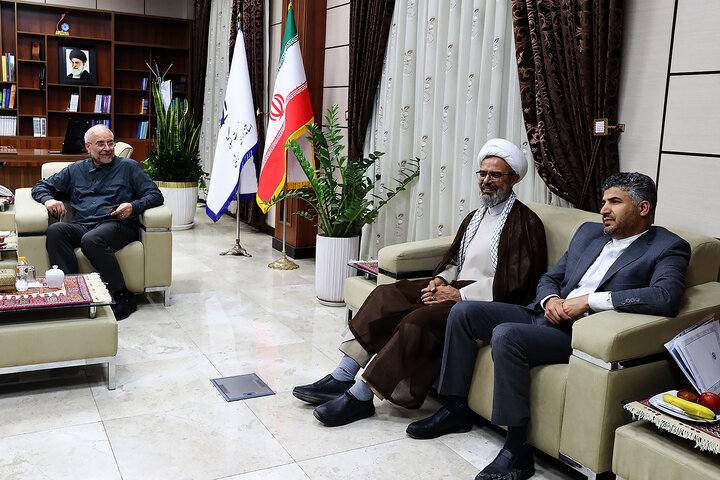 جلسه رییس مجلس با استاندار و نمایندگان خراسان شمالی