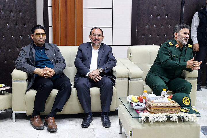 جلسه رییس مجلس با استاندار و نمایندگان خراسان شمالی