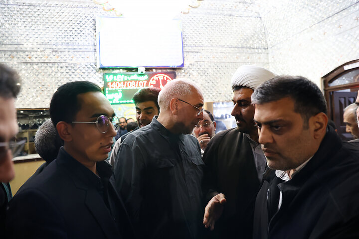 حضور در امامزاده سیدعباس و گلزار شهدا