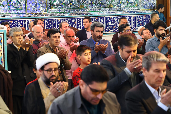 حضور در امامزاده سیدعباس و گلزار شهدا