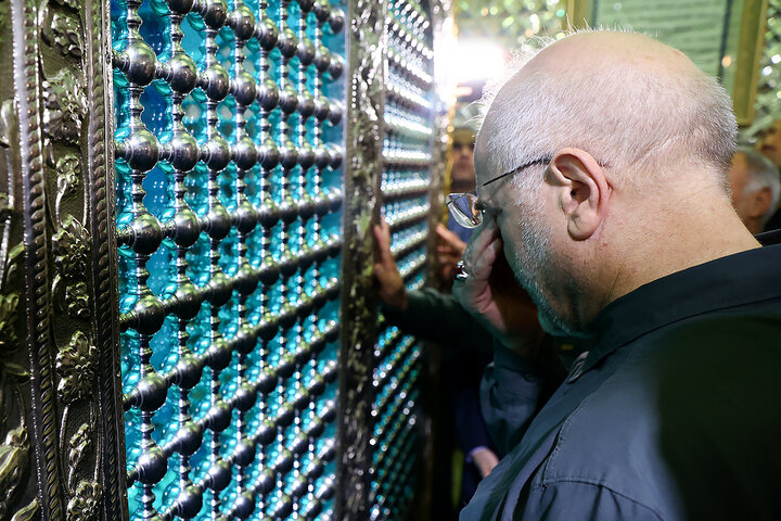 حضور در امامزاده سیدعباس و گلزار شهدا