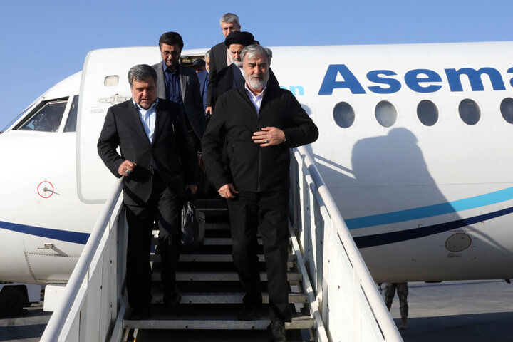 ستقبال از اعضای کمیسیون امنیت ملی در فرودگاه ایلام و حضور در گلزار شهدا