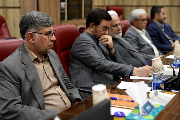 نشست اعضای کمیسیون امنیت ملی و شورای تامین استان ایلام