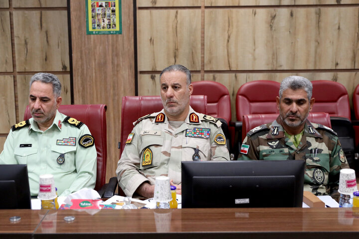 نشست اعضای کمیسیون امنیت ملی و شورای تامین استان ایلام