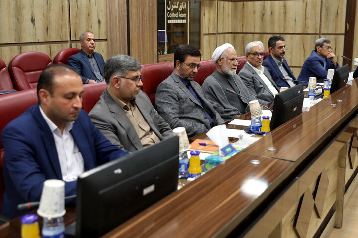 نشست اعضای کمیسیون امنیت ملی و شورای تامین استان ایلام