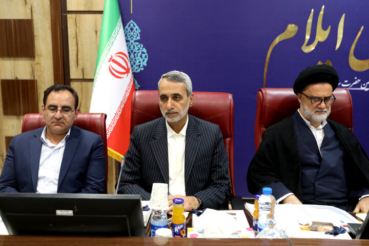 نشست اعضای کمیسیون امنیت ملی و شورای تامین استان ایلام