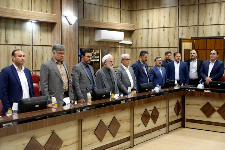 نشست اعضای کمیسیون امنیت ملی و شورای تامین استان ایلام