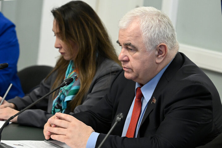 دیدار هیأت پارلمانی ایران با نایب‌رئیس دومای روسیه