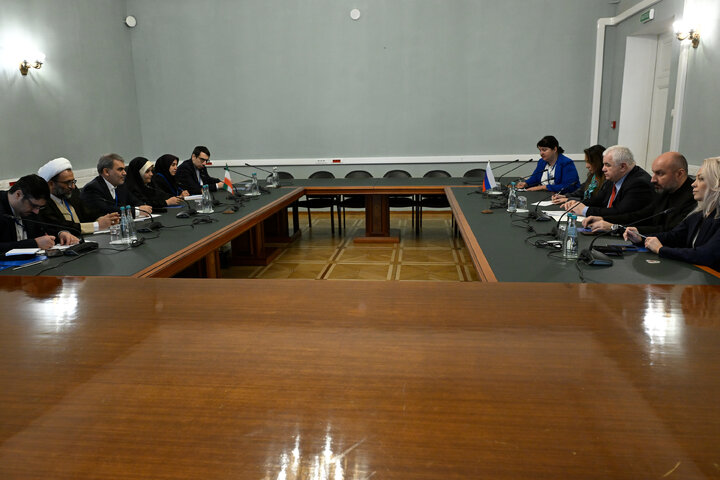 دیدار هیأت پارلمانی ایران با نایبرئیس دومای روسیه