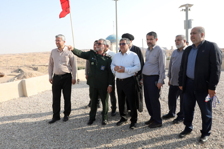 بازدید اعضای کمیسیون امنیت ملی از منطقه قلاویزان