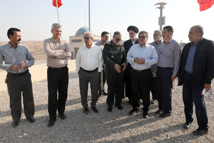 بازدید اعضای کمیسیون امنیت ملی از منطقه قلاویزان