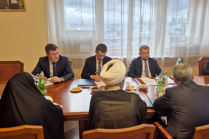 دیدار هیأت پارلمانی ایران با معاون رئیس دومای دولتی فدراسیون روسیه