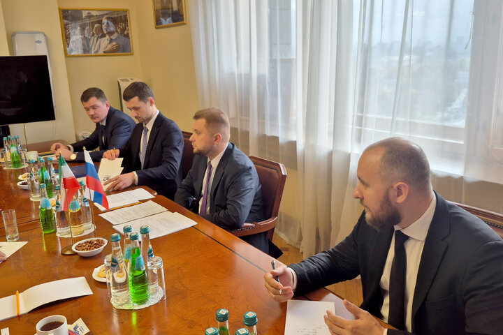 دیدار هیأت پارلمانی ایران با معاون رئیس دومای دولتی فدراسیون روسیه