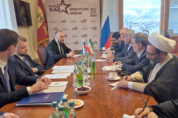 دیدار هیأت پارلمانی ایران با معاون رئیس دومای دولتی فدراسیون روسیه