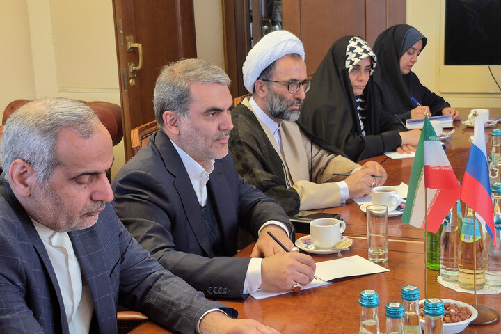 دیدار هیأت پارلمانی ایران با معاون رئیس دومای دولتی فدراسیون روسیه