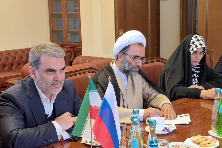 دیدار هیأت پارلمانی ایران با معاون رئیس دومای دولتی فدراسیون روسیه