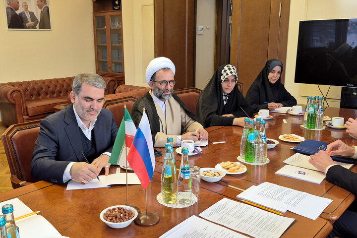 دیدار هیأت پارلمانی ایران با معاون رئیس دومای دولتی فدراسیون روسیه