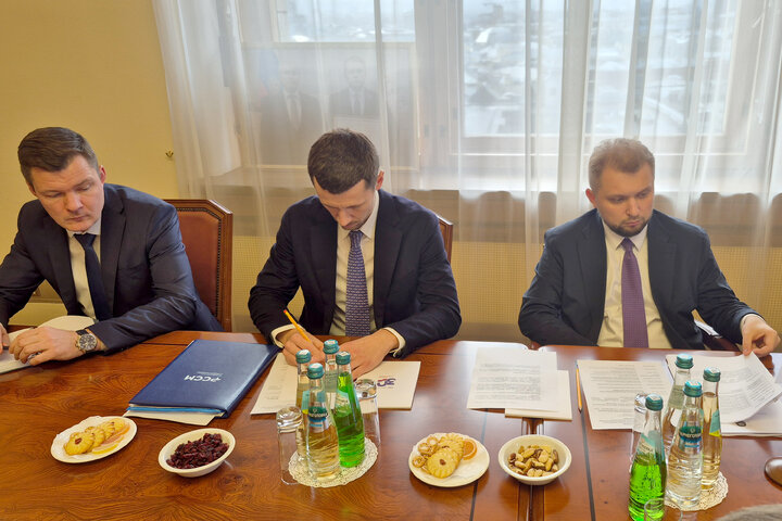 دیدار هیأت پارلمانی ایران با معاون رئیس دومای دولتی فدراسیون روسیه