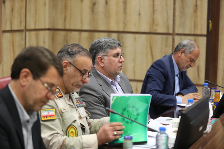 حضور اعضای کمیسیون امنیت ملی مجلس در نشست کارگروه مرز شورای تأمین استان ایلام