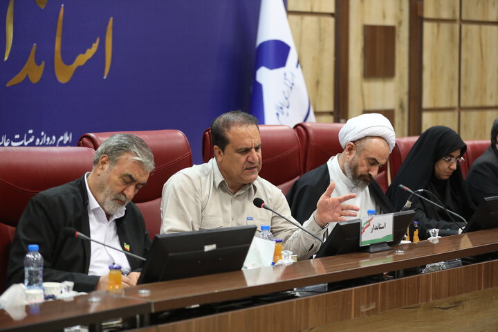 حضور اعضای کمیسیون امنیت ملی مجلس در نشست کارگروه مرز شورای تأمین استان ایلام