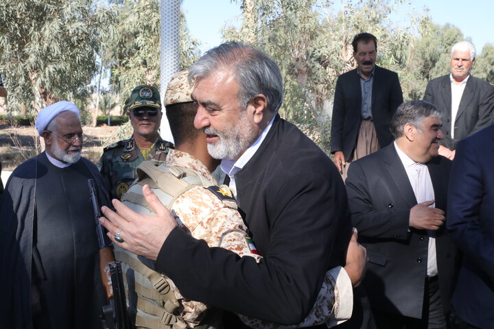 استقبال از اعضای کمیسیون امنیت ملی در بدو ورود به استان کرمانشاه