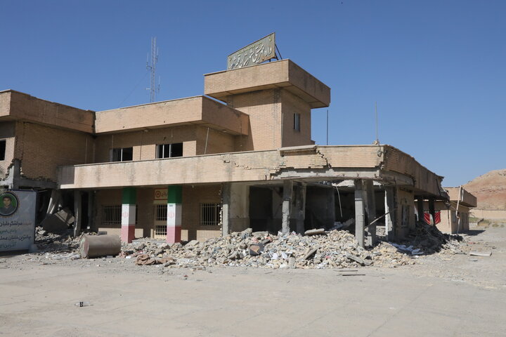 بازدید اعضای کمیسیون امنیت ملی مجلس از ساختمان بهزیستی قصر شیرین