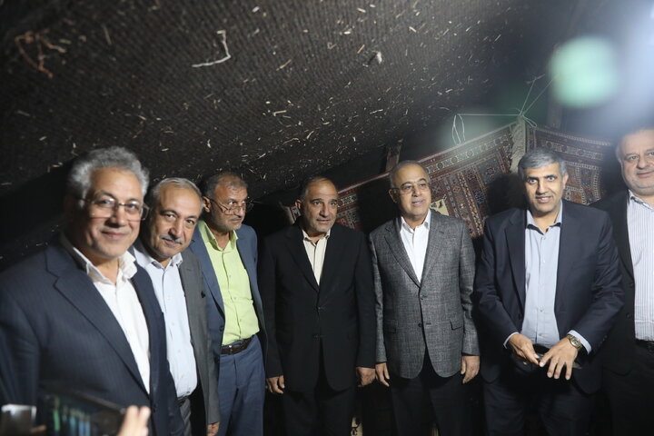 حضور رئیس و اعضای کمیسیون کشاورزی در اختتامیه جشنواره ملی مغ مهرگان