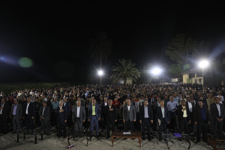 حضور رئیس و اعضای کمیسیون کشاورزی در اختتامیه جشنواره ملی مغ مهرگان