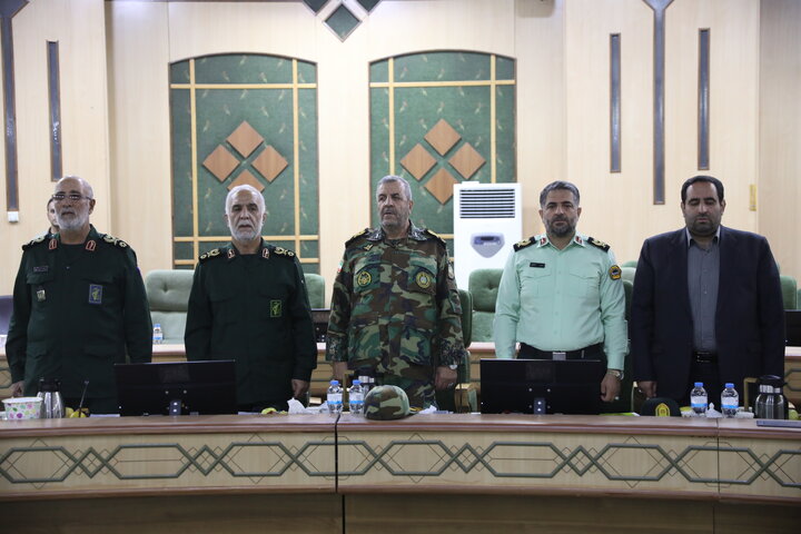 حضور اعضای کمیسیون امنیت ملی مجلس در نشست شورای تأمین استان کرمانشاه