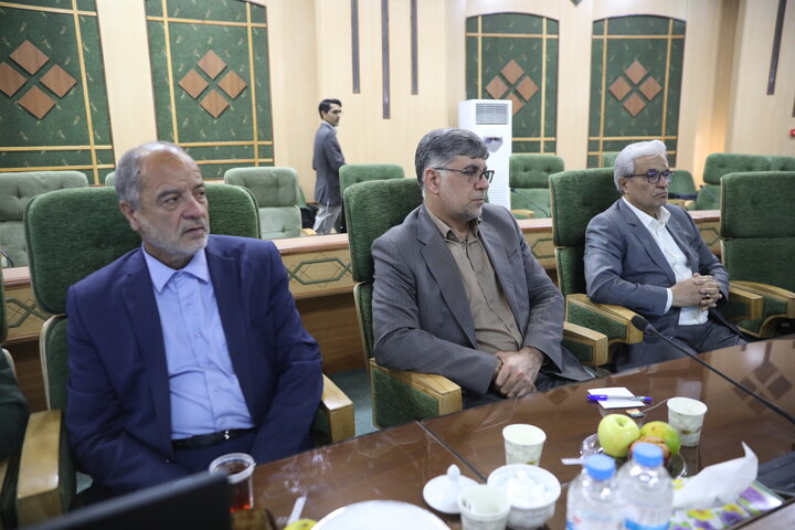 حضور اعضای کمیسیون امنیت ملی مجلس در نشست شورای تأمین استان کرمانشاه