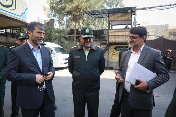 بازديد اعضای کميسيون قضایی از ستاد فرماندهی پليس مبارزه با مواد مخدر