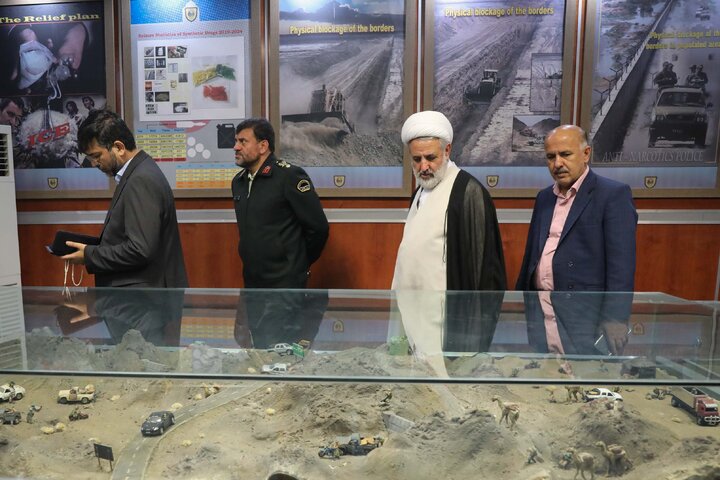 بازديد اعضای کميسيون قضایی از ستاد فرماندهی پليس مبارزه با مواد مخدر