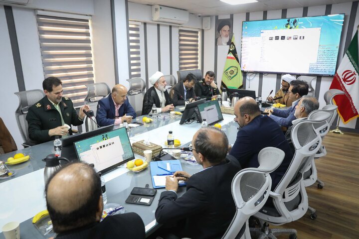 بازديد اعضای کميسيون قضایی از ستاد فرماندهی پليس مبارزه با مواد مخدر