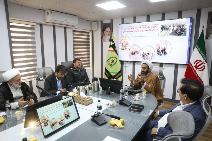 بازديد اعضای کميسيون قضایی از ستاد فرماندهی پليس مبارزه با مواد مخدر