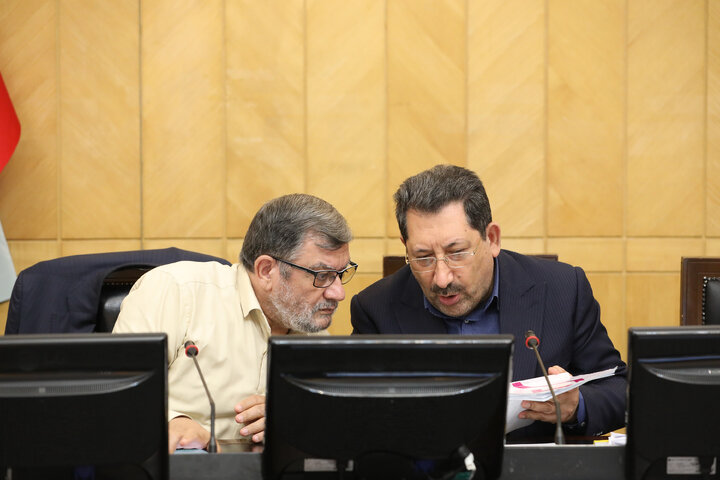 نشست کمیسیون برنامه و بودجه با حضور وزیر صمت