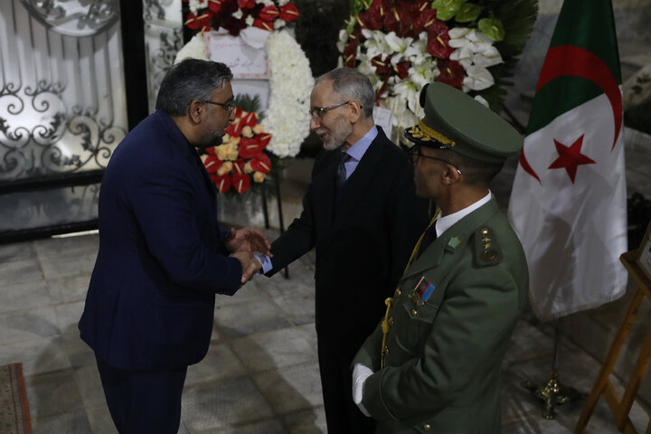 برگزاری مراسم روز ملی کشور الجزایر با حضور نمایندگان مجلس