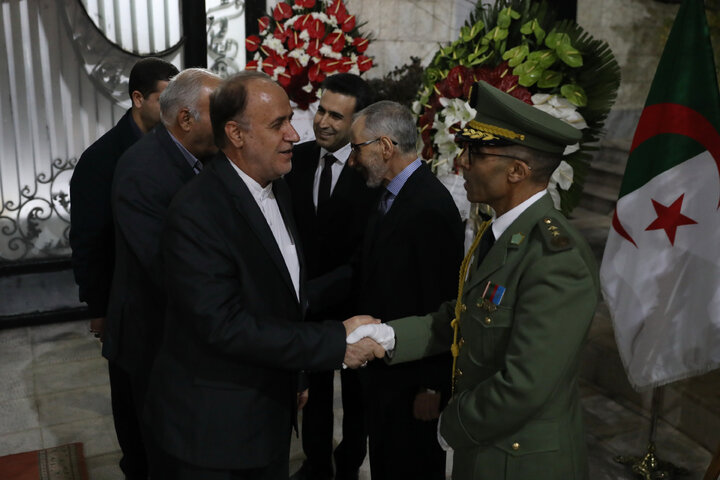 برگزاری مراسم روز ملی کشور الجزایر با حضور نمایندگان مجلس