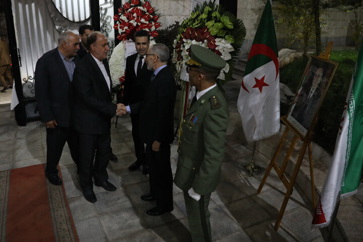 برگزاری مراسم روز ملی کشور الجزایر با حضور نمایندگان مجلس