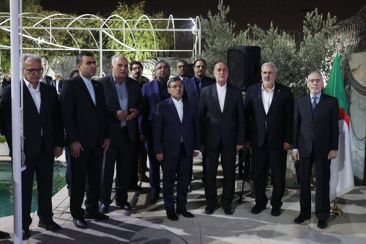 حضور نایب رئیس و نمایندگان مجلس شورای اسلامی در مراسم روز ملی کشور الجزایر