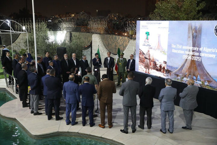 برگزاری مراسم روز ملی کشور الجزایر با حضور نمایندگان مجلس
