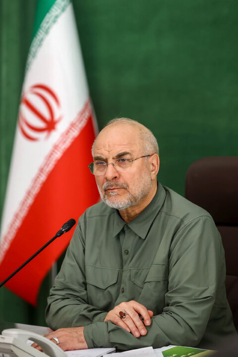 جلسه شورای هماهنگی مجلس شورای اسلامی با حضور دکتر قالیباف