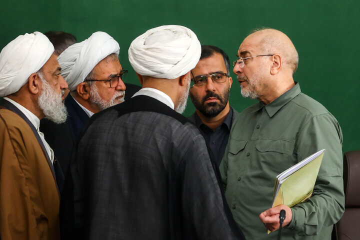 جلسه شورای هماهنگی مجلس شورای اسلامی با حضور دکتر قالیباف