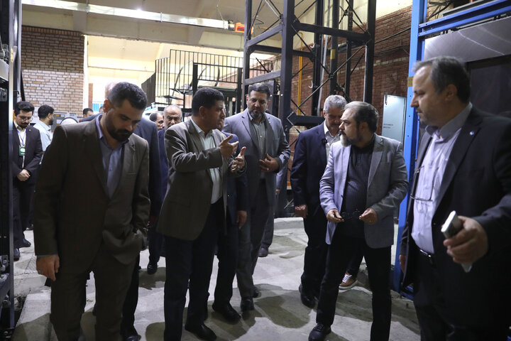 بازدید اعضای کمیسیون آموزش تحقیقات و فناوری از دانشکده انقلاب دانشگاه ملی مهارت