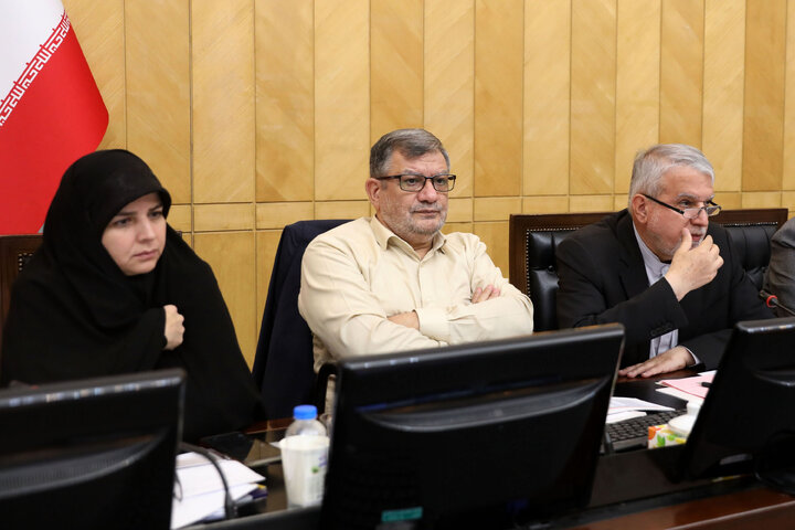 نشست کمیسیون برنامه و بودجه مجلس با حضور وزرای ورزش و جوانان و میراث فرهنگی و گردشگری